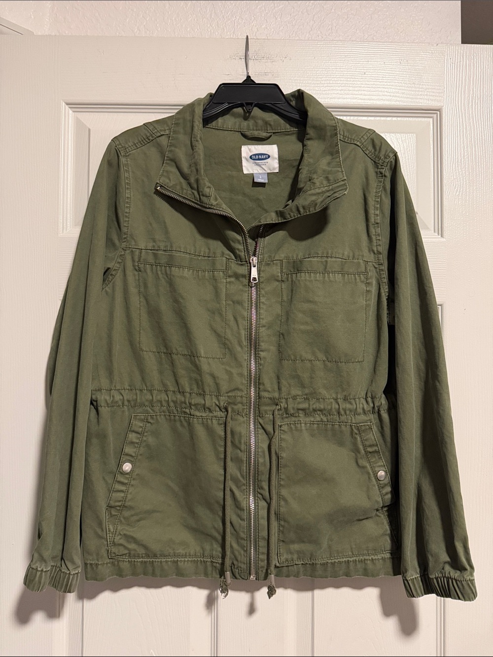 Old Navy Military-Inspired Olive Utility Jacket